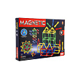 Teddies Magnetická stavebnice 148ks plast/kov v krabici 30x22x4cm