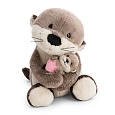 NICI plyš Vydra 20 cm s mládětem 6 cm - Little &amp; Me