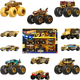 Mattel Hot Wheels MONSTER TRUCKS BIGFOOT 50. VÝROČÍ SET ANGLIČÁKŮ & TRUCKŮ