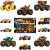 Mattel Hot Wheels MONSTER TRUCKS BIGFOOT 50. VÝROČÍ SET ANGLIČÁKŮ & TRUCKŮ