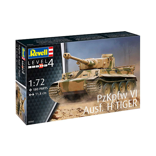 Revell Plastic ModelKit tank 03262 - PzKpfw VI Ausf. H Tiger (1:72)