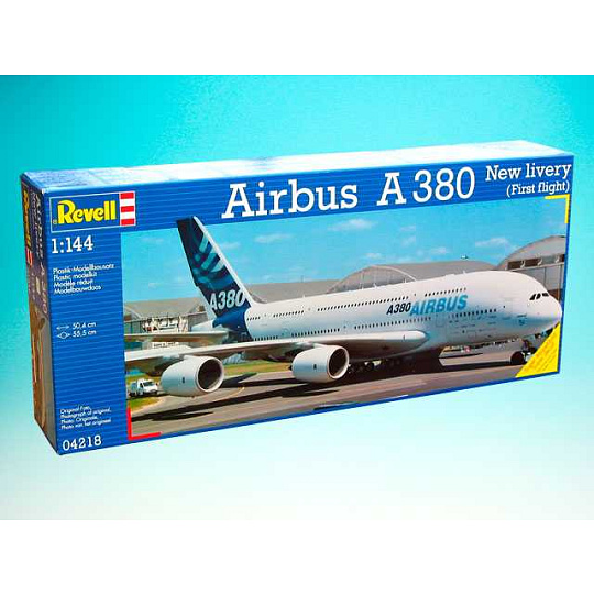 Revell Plastic ModelKit letadlo 04218 - Airbus A380 "New Livery" (1:144) Revell Plastic ModelKit letadlo 04218 - Airbus A380 "New Livery" (1:144)