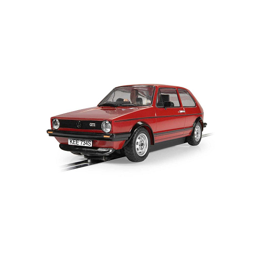 Scalextric Autíčko Street SCALEXTRIC C4490 - Volkswagen Golf GTI - Red (1:32)