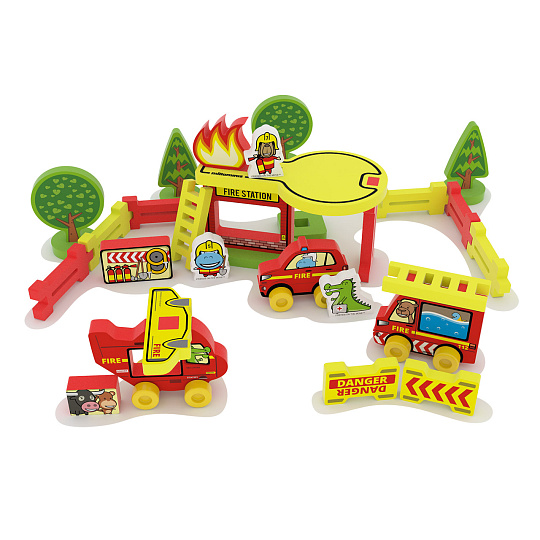 Millaminis stavebnice Velká požární stanice Millaminis stavebnice Velká požární stanice