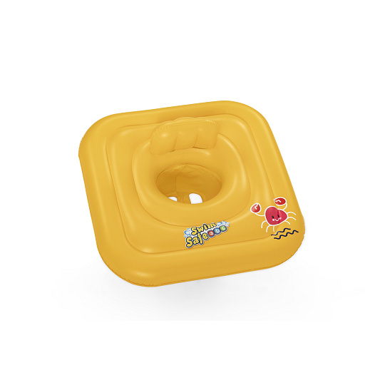 Bestway Nafukovací baby sedačka s opěrkou, 76x76cm Bestway Nafukovací baby sedačka s opěrkou, 76x76cm