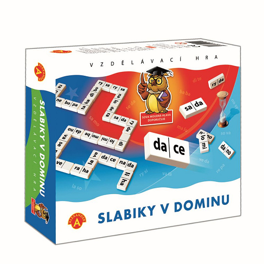 PEXI Alexander didaktická hra Slabiky v dominu