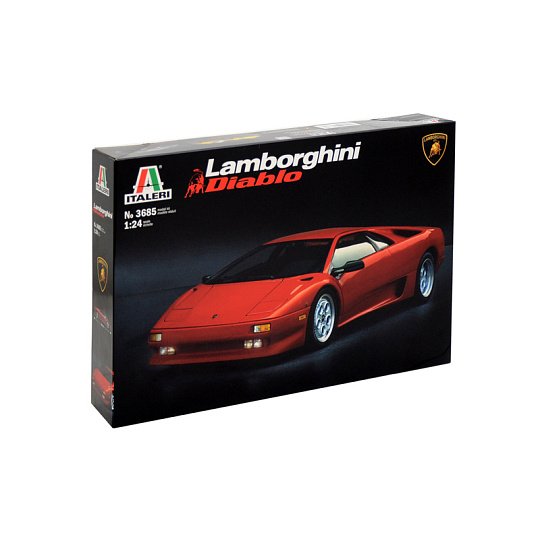 Italeri Model Kit auto 3685 - LAMBORGHINI DIABLO (1:24) Italeri Model Kit auto 3685 - LAMBORGHINI DIABLO (1:24)