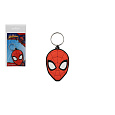 Přívěsek na klíče/Klíčenka Spiderman hlava gumový 7cm v sáčku