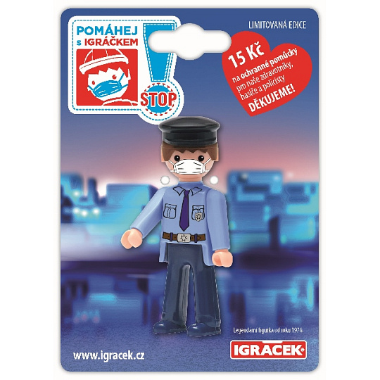 IGRÁČEK Pomáhej s Igráčkem - policista IGRÁČEK Pomáhej s Igráčkem - policista