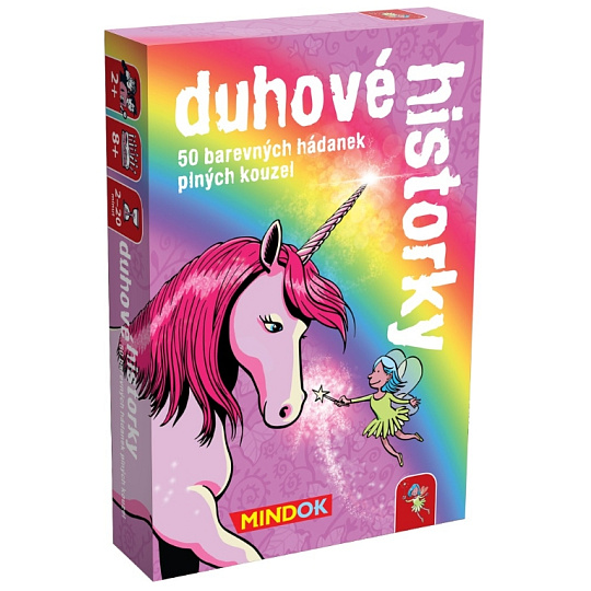 Mindok hra Černé historky Duhové historky