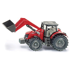 SIKU 1985 Farmer - Traktor Massey Ferguson s předním nakladačem