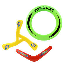 Plastica Venkovní hry - Létající disky, set 3ks