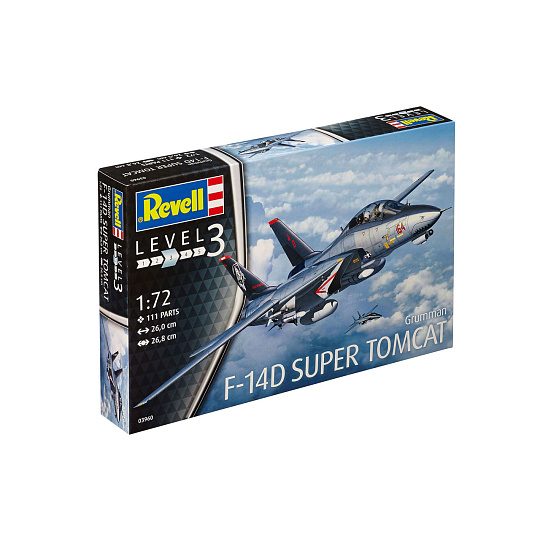 Revell Plastic ModelKit letadlo 03960 - F-14D Super Tomcat (1:72)