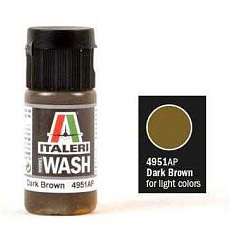 Italeri wash akryl 4951AP - Dark brown 20ml