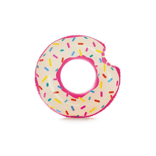 teddies Intex Kruh donut nafukovací 107x99cm teddies Intex Kruh donut nafukovací 107x99cm