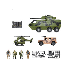 Starx Mac Toys STARX Velká sada vojenských vozidel se zvukem