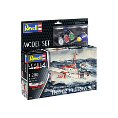 Revell ModelSet loď 65812 - DGzRS Hermann Marwede (1:200) Revell ModelSet loď 65812 - DGzRS Hermann Marwede (1:200)
