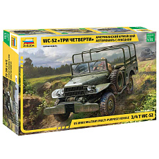 Zvezda Model kit military 3664 - Dodge WC-52 (1:35)