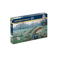 Italeri Model Kit doplňky 6049 - WWII - BATTLEFIELD ACCESSORIES (1:72)