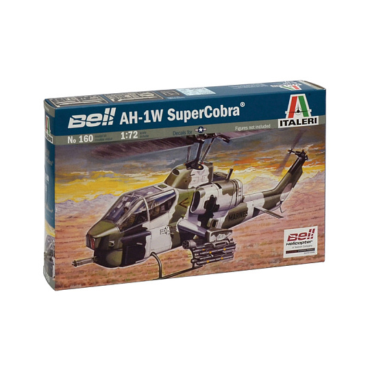 Italeri Model Kit vrtulník 0160 - AH-1W SUPER COBRA (1:72)