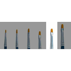 Italeri Brush Synthetic Flat - SINGLE PACK 52225 - plochý syntetický štětec (velikost 2)