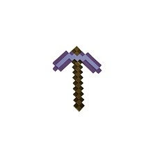 Krumpáč Minecraft očarovaný plast 42cm na kartě