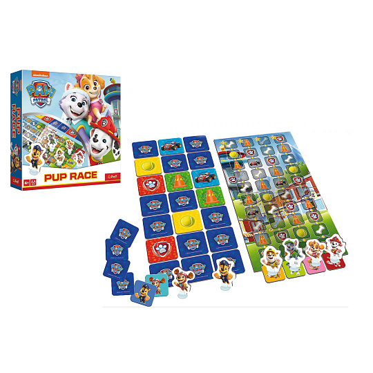 Trefl Závod Tlapková patrola/Paw Patrol společenská stolní hra v krabici 24,5x24,5x5cm Trefl Závod Tlapková patrola/Paw Patrol společenská stolní hra v krabici 24,5x24,5x5cm