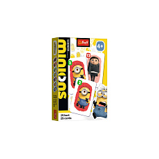 Trefl Černý Petr Mimoni společenská hra - karty v krabičce 6x9cm