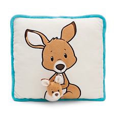 NICI polštář Koala s mládětem 7cm , 30x30cm GREEN