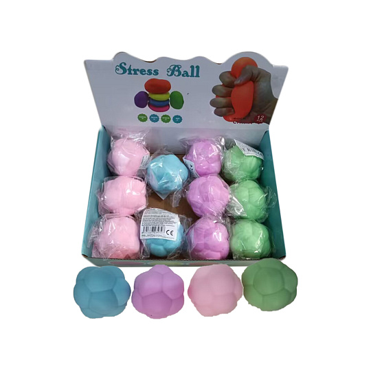 Rappa Antistresový míček popcorn 4 barvy