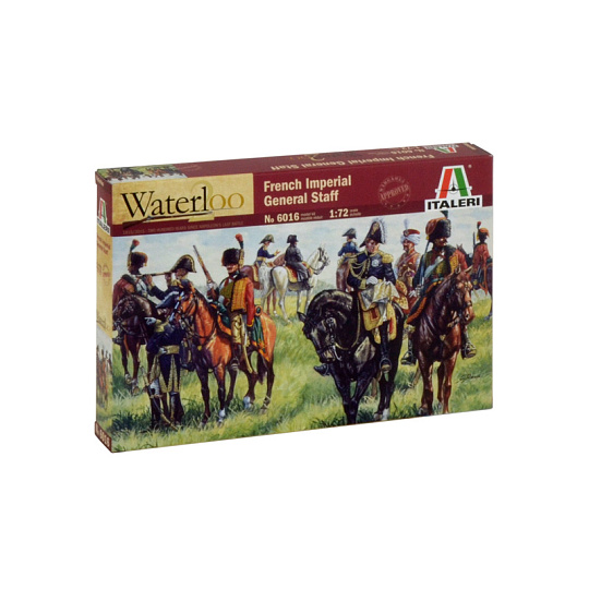 Italeri Model Kit figurky 6016 - FRENCH IMPERIAL GENERAL STAFF (NAP. WARS) (1:72)