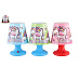 Teddies Mini lampička s jednorožcem na stůl plast 8x11cm na baterie 3 barvy