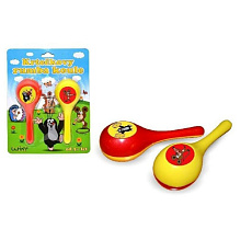 Wiky Krtek Krtečkovy rumba koule 2ks plast 17cm na kartě Wiky Krtek Krtečkovy rumba koule 2ks plast 17cm na kartě