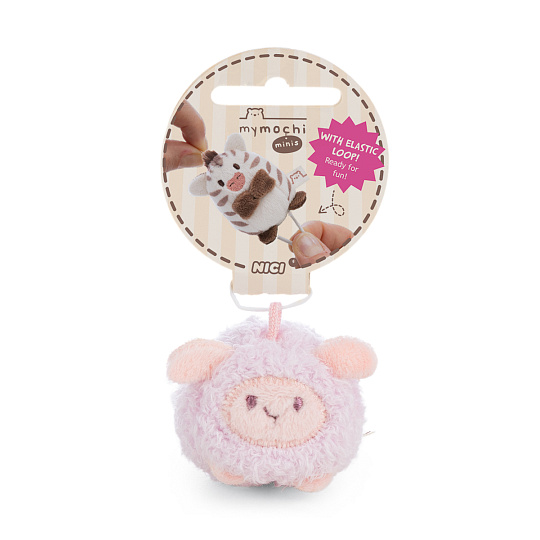 NICI MyMochi přívěsek Ovečka Wools 5 cm, ležící