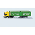 SIKU Super - LKW kamion se 2 kontejnery