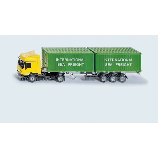 SIKU Super - LKW kamion se 2 kontejnery
