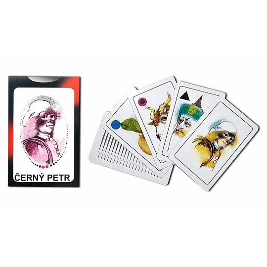 Hrací karty Černý Petr kominíček Hrací karty Černý Petr kominíček