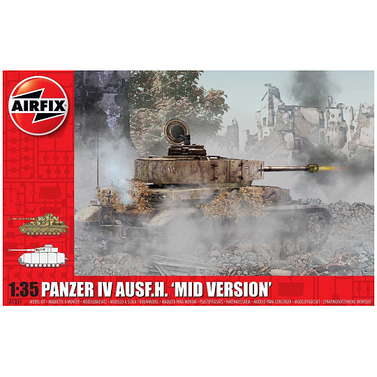 Airfix Classic Kit tank A1351 - Panzer IV Ausf.H, Mid Version (1:35) Airfix Classic Kit tank A1351 - Panzer IV Ausf.H, Mid Version (1:35)