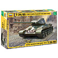 Zvezda Model Kit tank 3687 - Soviet Medium Tank T-34/85 (1:35)