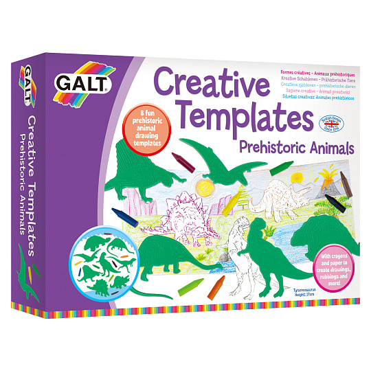 Kreativní šablony - Dinosauři Kreativní šablony - Dinosauři