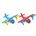 Teddies Letadlo plast 28x24cm 2 barvy 