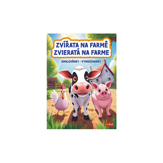 Omalovánky Zvířata na farmě 20x27,5cm Omalovánky Zvířata na farmě 20x27,5cm