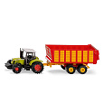 SIKU Blister - John Deere 7530 s přívěsem na siláž