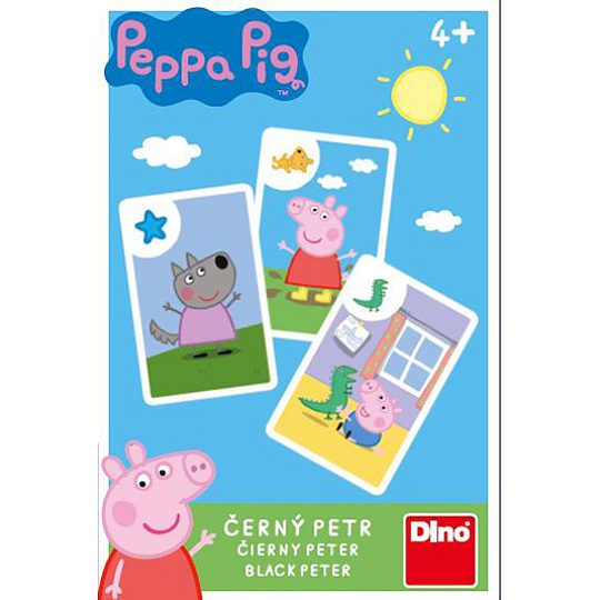 Dino PEPPA PIG Černý Petr