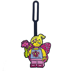 Smartlife LEGO Iconic Jmenovka na zavazadlo - Motýlí dívka Smartlife LEGO Iconic Jmenovka na zavazadlo - Motýlí dívka