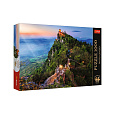 Trefl Puzzle Premium Plus - Photo Odyssey: Cesta Tower,San Marino 1000 dílků 68,3x48cm v krabici 40x27x6cm