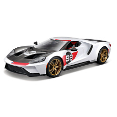 Maisto - 2021 Ford GT Heritage, bílá, 1:18 Maisto - 2021 Ford GT Heritage, bílá, 1:18