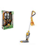 Detektor kovů/hledačka pokladů plast 65cm na baterie se světlem se zvukem v krabici 23x33x7cm