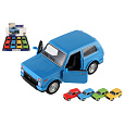 Teddies Auto plast 8x15cm na setrvačník na baterie se zvukem se světlem 4 barvy 8ks v boxu