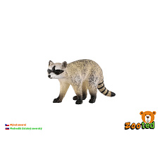 Mýval severní zooted plast 8cm 